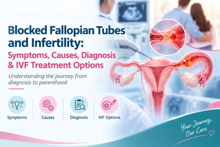 Blocked Fallopian Tubes and Infertility Symptoms, Causes, Diagnosis & IVF Treatment Options