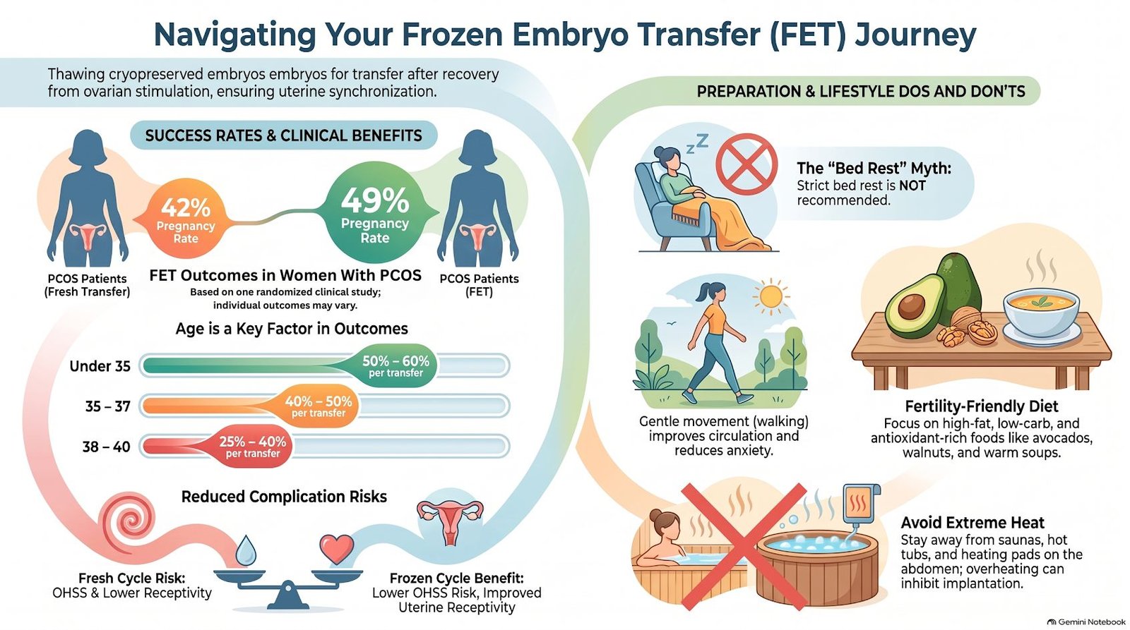 FET Outcomes in Women With PCOS